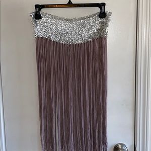 Sequined Belly Dance Festival Skirt